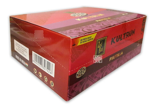 Incienso Zed Black Kultrún  Dhoop Cono Frutilla