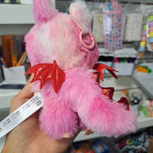 Labubu Peluche Llavero The Monsters Exclusivos Rosa Con Camara