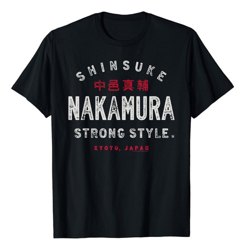 Polo Wwe Original Vintage Shinsuke Nakamura Strong Style