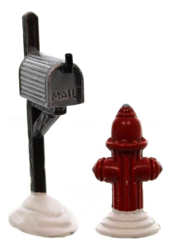 Dept 56 Accesorios Hidrante De Incendios Y Mailbox  Origina.