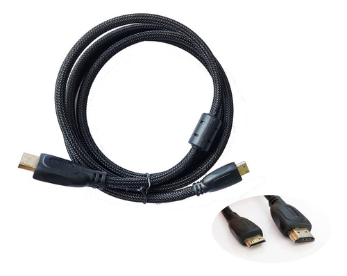 Cable Hdmi A Mini Hdmi Macho Macho 1,5mt 1080p Full Hd