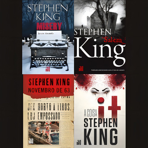 Kit Stephen King Vol. 1, de Stephen King. Editora Suma, capa mole em português, 2014