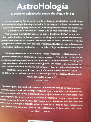 Imagen 2 de 2 de Astrohologia Volumen Dos Alejandro Luna Vanesa Maiorana