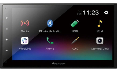 Receptor Multimedia Digital Pioneer Dmh-342ex Con Pantalla T