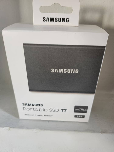 Disco Duro Externo, Ssd T7 Samsung 2t Super Delgado 