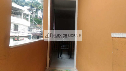 Imagem 3 de 22 de Casa No Centro De Vitória, Com 3 Quartos, Cozinha Estilo Americana, Todo Reformado, Inclusive A Fachada, Com Área De Serviço E Varanda - Es - Ca0004_alexmo