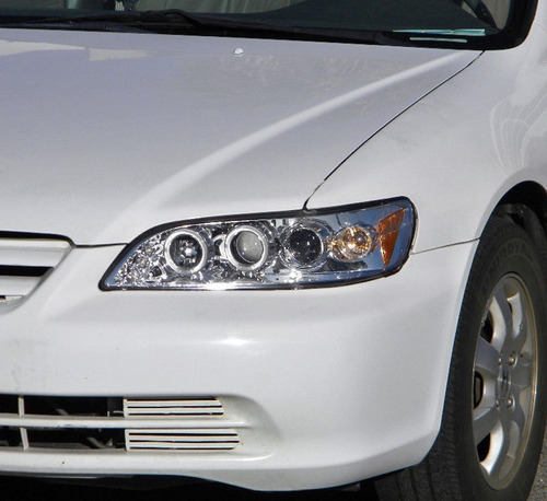 Honda Accord 1998 - 2002 Juego Faros Con Ojo De Angel F/crom