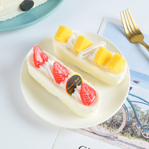Strawberry Cake - Fruit Cheese Sour Milk Cake Bread Food
