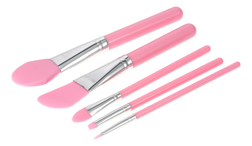Set De Maquillaje De Silicona, 6 Unidades, Cepillos Para Mas