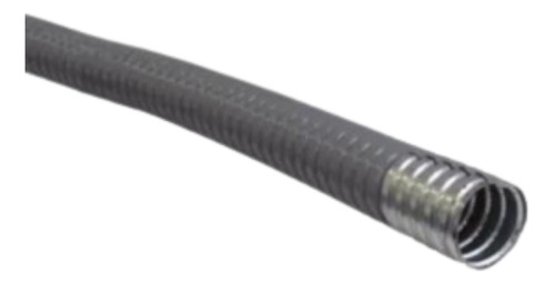 Conduit Flexible Metalico Con Pvc Gris 50mm - 5 Mts Certif