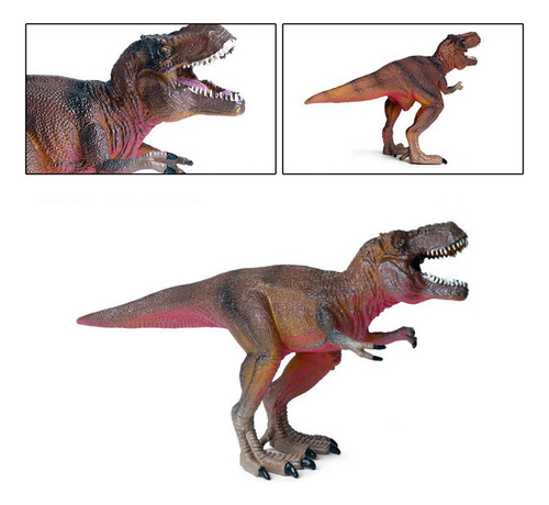 Juguete De Dinosaurio Educativo Tyrannosaurus Rex Rojo