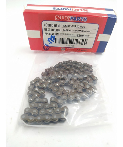 Cadenilla Distribución Gn-125  ( Tipo Original ) Sukiparts