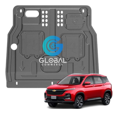 Cubre Carter / Motor Para Chevrolet Captiva Policarbonato