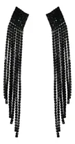 Comprar Aros Rojos De Strass Largos Para Fiesta Aros Rojos Largos