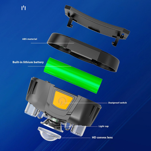Luz Nocturna Led Multifuncional De Carga Manual De Inducción