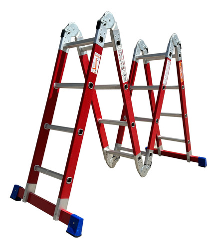 Escalera Articulada Plegable Dielectrica 4,75 Mt 4x4 - Scala