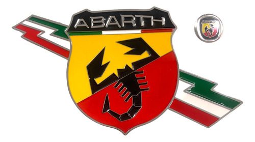 1 Emblema Abarth 