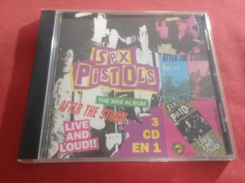 Sex Pistols  / 3 Albums En 1 / Ind Arg  B4 