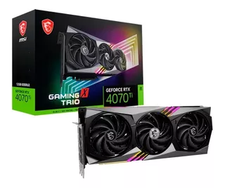 Tarjeta De Video Msi Rtx 4070ti Gx3 12gb Gdr6x