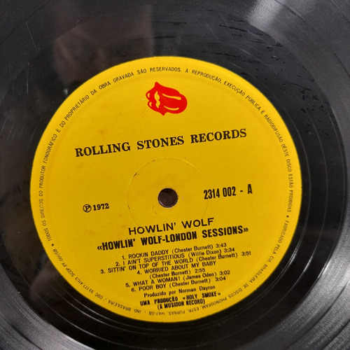 Vinil Lp The London Howlin Wolf Sessions Eric Clayton Steve