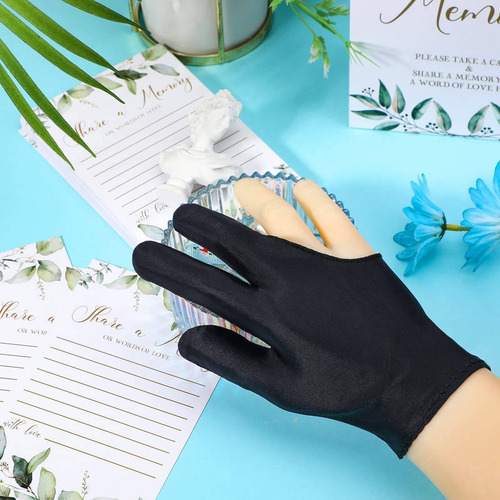Guantes De Billar Transpirables Para Billar Izquierdo, 20 Un