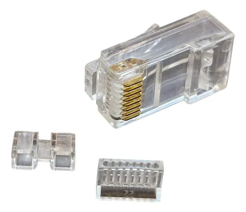 Conector Ficha Plug Macho Rj-45 Cat-6 Furukawa 3p X100 Uds