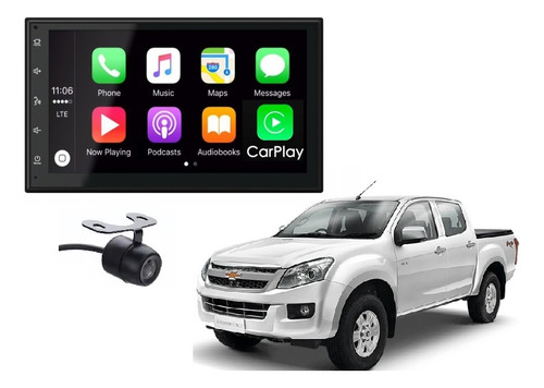 Kit Radio Carplay + Camara  D-max 2018 2019 2020 2021