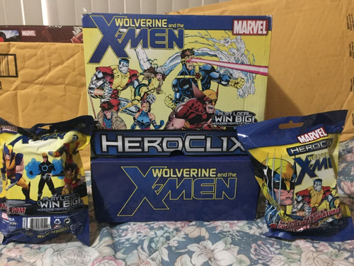 Marvel Heroclix Wolverine And The X-men Y Xavier School Set