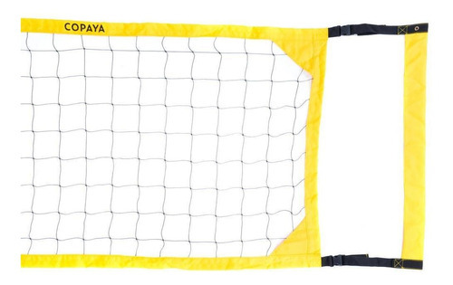 Kit De Rede De Vôlei De Praia Bv900 Cor Amarela-preta
