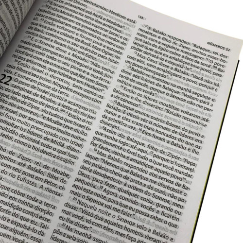 Nova Bíblia Viva Capa Dura Cross Com Índice Lateral