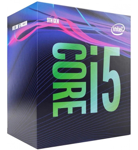Processador gamer Intel Core i5-9400 BX80684I59400  de 6 núcleos e  4.1GHz de frequência com gráfica integrada