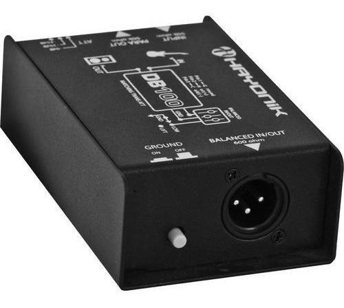 Direct Box Hayonik Passivo Db100 Preto Com Nota Fiscal