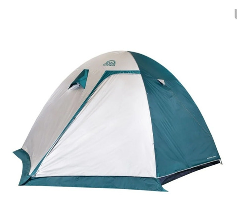 Imagen 3 de 6 de Carpa Familiar Doite 6 Personas Impermeable 3000mm Faldon