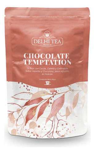 Té Hebras Delhi Tea Chocolate Temptation Doypack por 40g
