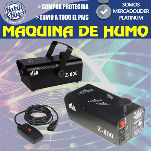 Maquina Humo Control Remoto Inalambrico 800w Eventos