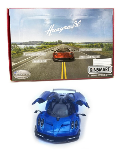 Pagani Huayra Bc 2016 Jada De Metal 1:38 Azul.