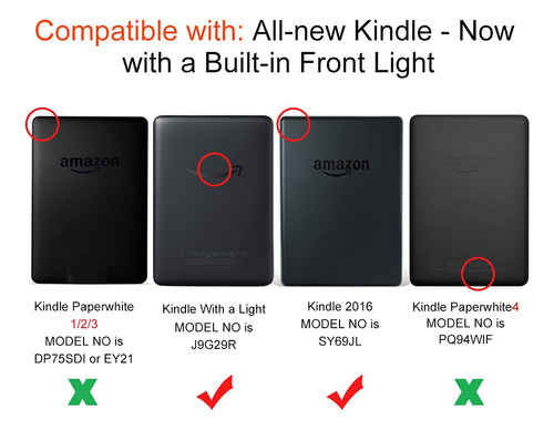 Me And Young Me For All New Kindle E-reader (2016) Series Ca