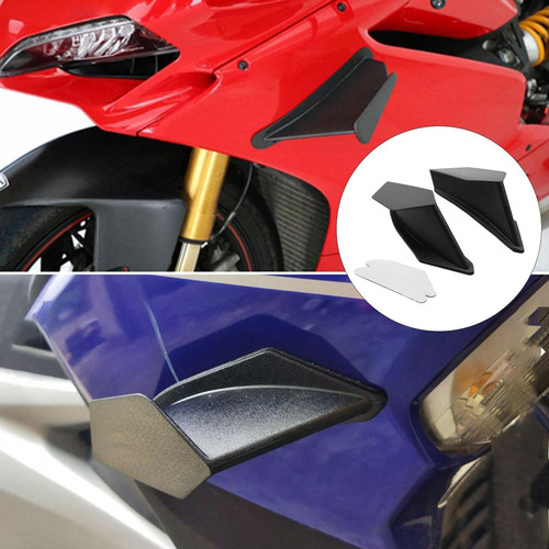 1 Par De Alerones De Motocicleta, Deflectores De Aire