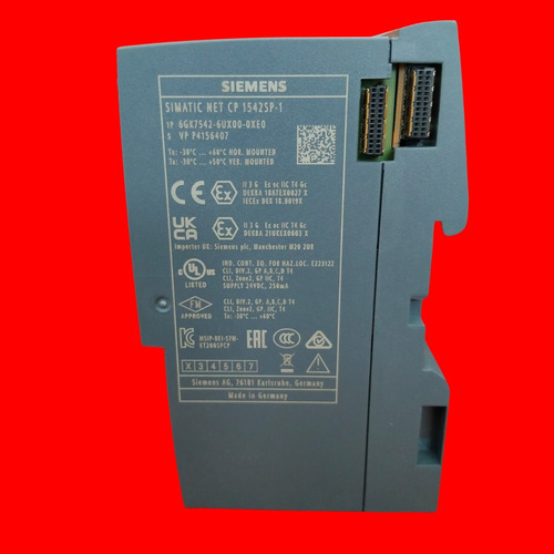 Siemens 6gk7542-6ux00-0xe0 Simatic Cpu Cp 1542sp-1