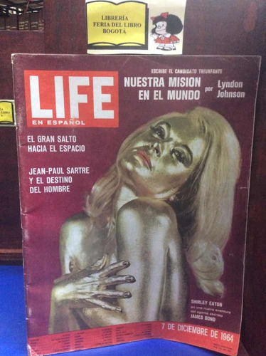 Revista Antigua -life - 1964 - Jean-paul Sartre - El Espacio