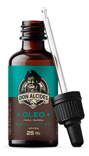 Kit 3x Óleo Barba Negra Calico Jack Lemon Bone Don Alcides
