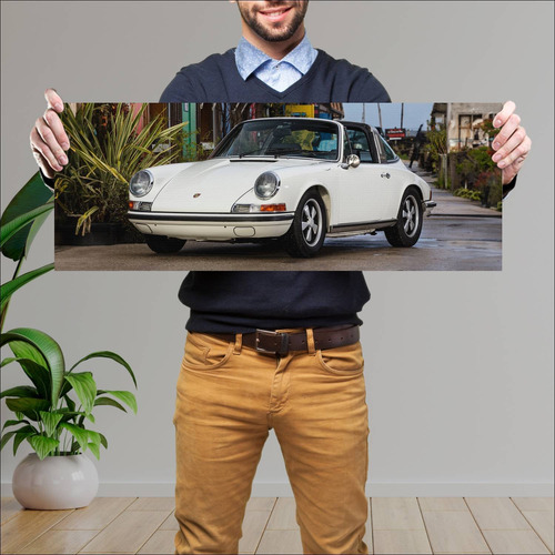 Cuadro 30x80cm Auto 1966 Porsche 911 S Targa 507 18