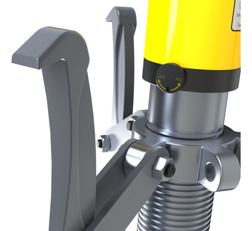 Saca Polias E Rolamentos Hidráulico 20 Toneladas Brasiltec C2S900003326 Amarelo