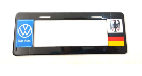 Portaplaca Europeo Alemania Vw Golf Jetta Polo 1 Pieza