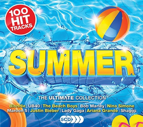 5 Cd  Summer  100 Hits   Justin Bieber, Blondie, Demi Lovato