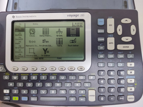 Calculadora Graficadora Texas Instruments, Voyage 200
