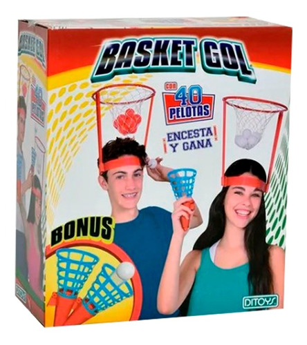 Juego Basket Gol Encesta Y Gana Con 40 Pelotas Ditoys Tv