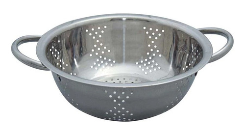 Colador Escurridor De Acero Inoxidable Con Base Cocina 22 Cm