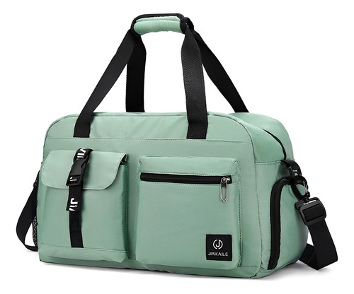 Bolsa Feminina Esportiva Academia Semi Impermeavel Espaçosa Cor Verde