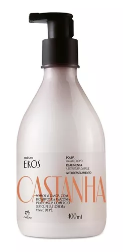 Natura Pulpa Crema Hidratante Cuerpo Ekos Castañas